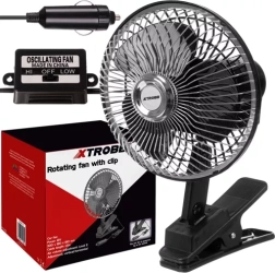 Ventilador de coche giratorio con clip Xtrobb