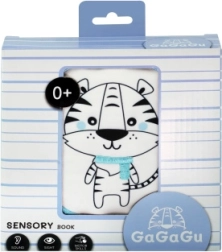 Libro sensorial de tela para bebés Tigre GAGAGU