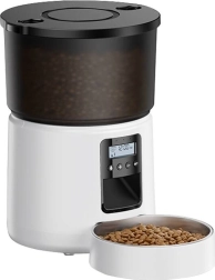 Dispensador automático de comida Rojeco 3 l (blanco)