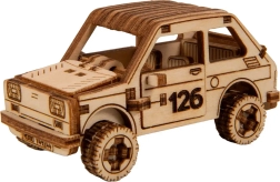 Puzzle 3D de madera – coche de rally modelo 3