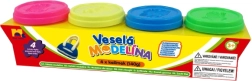 Set de plastilina en colores neón