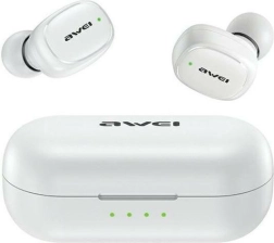 Auriculares inalámbricos AWEI T13 Pro TWS (Bluetooth 5.1) blancos