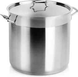 Olla de acero inoxidable con tapa ANETT 30 cm, 18 l