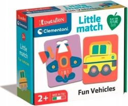 CLEMENTONI Dopasowanka Vehículos divertidos – puzzle para los más pequeños