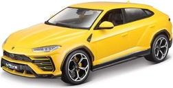 Modelo de coche Lamborghini Urus amarillo 1:18