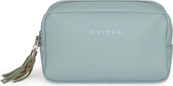 Neceser de cuero EMILY en color menta