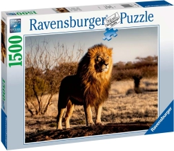 Puzzle Ravensburger León – rey de los animales 1500 piezas