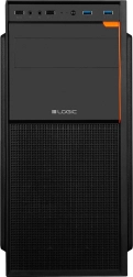 Caja de ordenador Logic J23 midi tower ATX negra USB 3.0