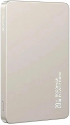 Power bank inalámbrica 5000 mAh con fijación magnética MagSafe, PD 20W, color titanio