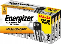 Pilas alcalinas AAA ENERGIZER Alkaline Power 24 uds