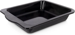 Bandeja para horno esmaltada profunda rectangular 36 × 26 × 5 cm