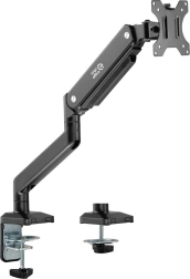 Soporte ergonómico para monitor con sistema de amortiguador de gas