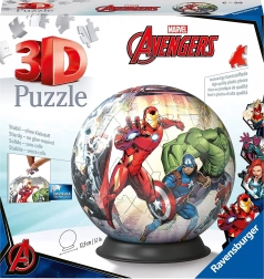 Ravensburger Puzzleball 3D Marvel Avengers – 73 piezas