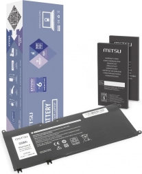 Batería Mitsu para Dell Inspiron 15 5587 y 7588 3600 mAh (55 Wh) 15,2 V