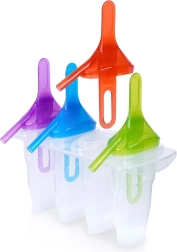 Molde para polos 4 uds con palitos de colores sin BPA