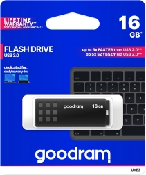 Unidad flash USB 16 GB GOODRAM UME3 (USB 3.0) negra