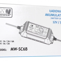Cargador inteligente de baterías 12V/24V con pantalla LCD