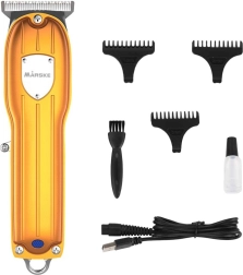 Cortapelos y recortadora de barba inalámbrica dorada MÄRSKE