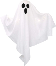 Decoración LED fantasma de 40 × 50 cm