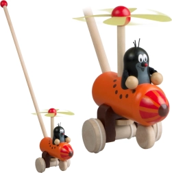 Detoa Andador Topo Juguete de Madera