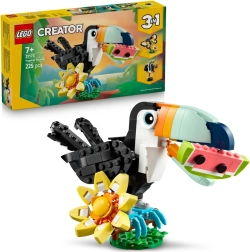 LEGO Creator 3 en 1 31173 Animales salvajes: Tucán tropical