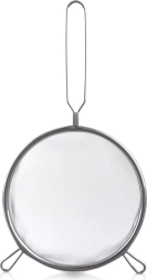 Colador de cocina de acero inoxidable con mango 20 cm