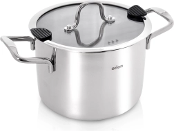 Olla de acero inoxidable con tapa VENICE 16 cm, 2,3 l