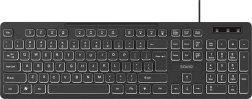Teclado con cable retroiluminado LED KB-04