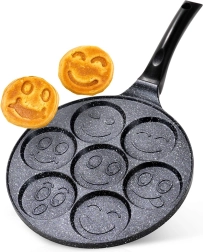 Sartén de granito para huevos con 7 cavidades BASIC LINE 26 cm
