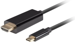Cable USB-C a HDMI 1 m 4K 60 Hz negro - 1 pieza