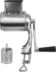 Rallador manual de acero inoxidable con sujeción a la encimera