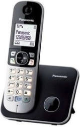 Teléfono inalámbrico PANASONIC KX‑TG6811, negro