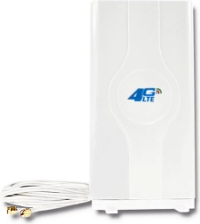 Antena 4G LTE omnidireccional 30 dBi con dos conectores SMA, interior