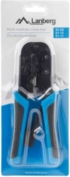 Alicates de crimpado para conectores RJ45/RJ12/RJ11 LANBERG
