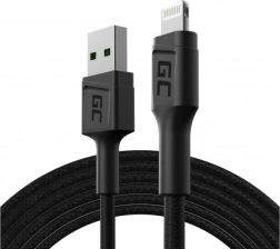 Cable Green Cell PowerStream USB Lightning 120 cm