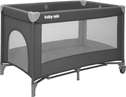 Cuna de viaje Baby Mix Simple gris