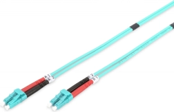Cable patch óptico DIGITUS LC–LC MM OM3 dúplex 3 m