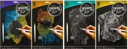 GRAFIX imagen para rascar arcoíris gato