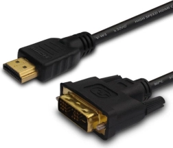 Cable HDMI a DVI de 1,8 m con conectores chapados en oro