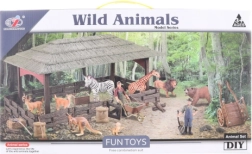 Gran set de animales de África – juguete educativo para niños