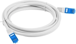 Cable patch cat 6a s/ftp cca 0,5 m gris