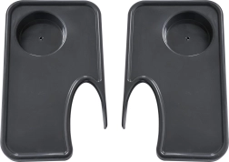 Portavasos para columpio de jardín, set de 2 uds