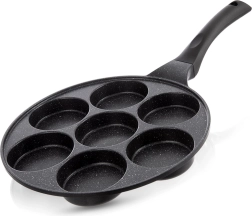 Sartén de granito para huevos 7 cavidades GRANDE 27 cm