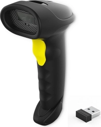 Lector de códigos de barras y QR portátil Qoltec