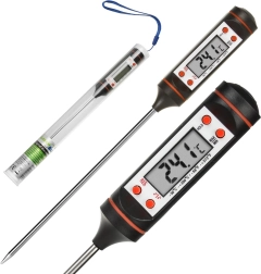 Termómetro digital para alimentos con sonda GREENBLUE de 15 cm