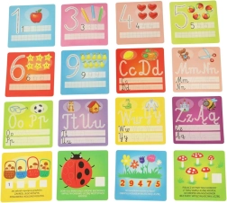 Alexander escribir y borrar – tarjetas educativas 5+