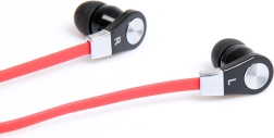 Auriculares MAGICSOUND DS-2 con micrófono negro-rojo