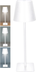 Lámpara LED recargable Solight Lucca blanca, 120 lm