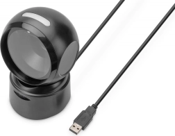 Lectora USB de sobremesa de códigos de barras 1D/2D con soporte QR