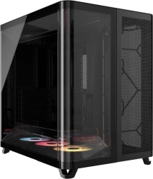 Caja de PC mid-tower AIR 5400 RS-R ARGB, negra
